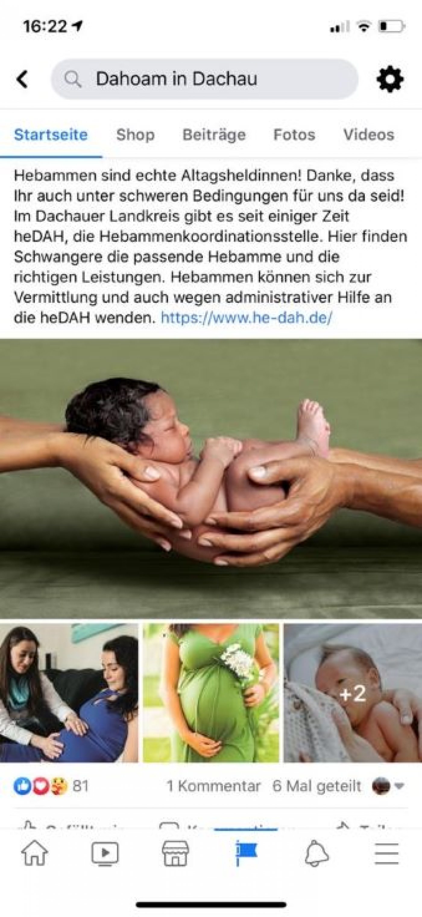 HeDAH - jetzt auch auf Facebook